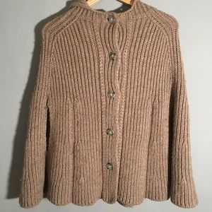 Stefanel sweater/cape. Mohair. Warm and cozy!